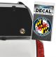 DECAL MD FLAG ROUND GILMAN