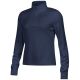 1/4 ZIP UA WOMENS MIDNIGHT NAV