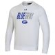 CREW MEN'S WHITE BLUE GRAY